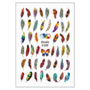 لنز ناخن نوشه مدل پر کد N050