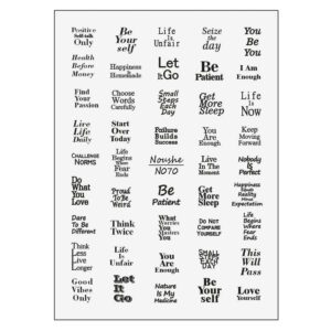 لنز ناخن نوشه مدل جملات انگیزشی کد N070