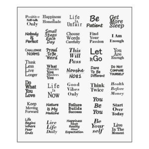 لنز ناخن نوشه مدل جملات انگیزشی کد N081